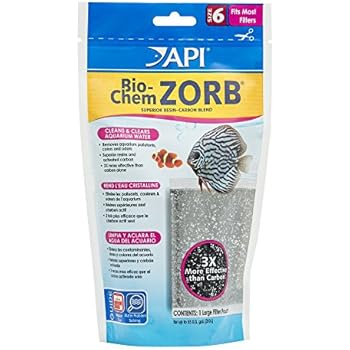 API Bio-Chem Zorb Size 6 Aquarium Canister Filter Filtration Pouch 1Count Bag