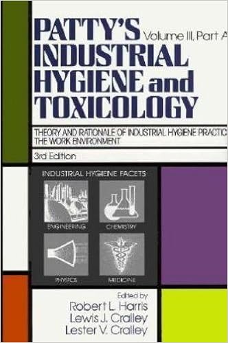 Pattys industrial hygiene and toxicology part d toxicology