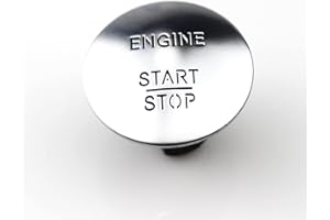 ANP PUAUTO Engine Start Stop Button Switch for Mercedes Benz B, C, CL, CLA, CLS, E, GL, GLA, GLC, GLE, GLK, GLS, ML, R, S, SL, SLC, SLK Series 2215450714 CL550 GLK350 E350 S550 B180 C180 C200 E200