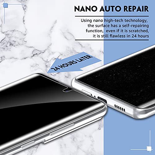 UniqueMe for Samsung Galaxy S21 Ultra Screen Protector, 2 Pack 5G 6.8