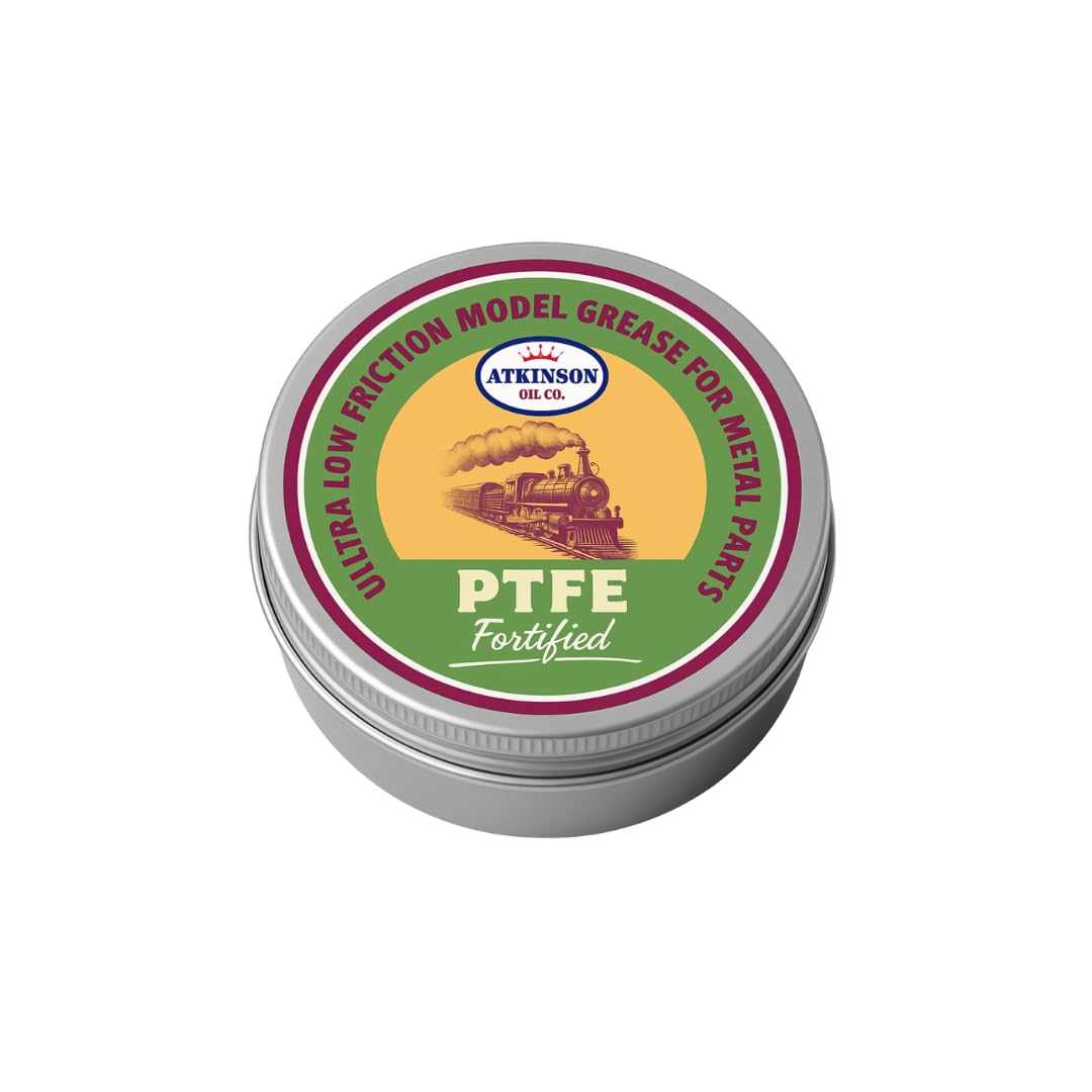Atkinson Oil Co. Model Grease 10 g | PTFE-Enhanced Hobby Grease for Metal Gears, Axles, Worm Drives & Linkages – Low Friction, Stay-Put Film, Anti-Wear Protection