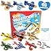 TRIPLEROSE 48 Pack Valentines Day Gifts Cards for Kids, with 48 Foam Airplanes, 48 Cards, 100Pcs Seals, Valentine Classroom Exchange Party Favor Toy
