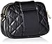 MG Collection Quilted Mini Evening Clutch, Black