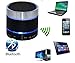 Novpeak LED Wireless mini Bluetooth Speaker with FM Radio and TF Card Slot for Home Car iPhone Samsung IOS Android Smart Phone and Tablet PC
