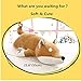 UNIQME Dog Plush Doll Stuffed Shiba Inu 3D Animal Zoo Pet Throw Pillow Bed Nursery Decoration Baby Play Toy Puppy Shape Sleeping Pillow Gift For Girl Boy 21.6”