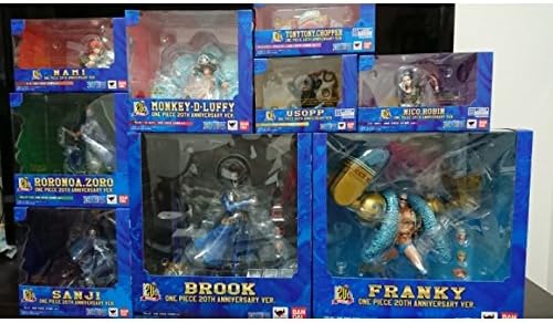 Amazon Co Jp フィギュアーツzero ワンピース 周年 Ver 9体セット ルフィ ゾロ ナミ サンジ チョッパー ロビン フランキー ブルック ウソップ ホビー 通販