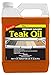 Star Brite Premium Golden Teak Oil - Sealer, Preserver, & Finish for Outdoor Teak & Other Fine Woods