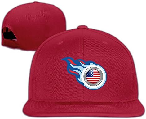 ALEXBY Football Baseball Cap Red