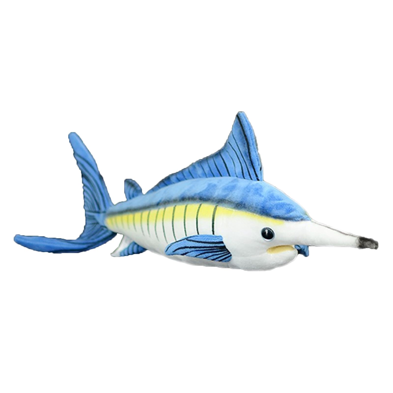 lilizzhoumax Simulation Marlin Fish Plush Toy 48cm/19”, Realistic Stuffed Animal Marlin Fish Plush Toy, Cute Marlin Fish Plush Toy, Super Soft Sea Animal Home Decoration Animal Toys Gift — image 1