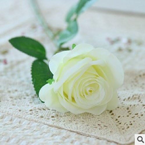 5Pcs/Lot Rose Silk Artificial Flower Mini For Wedding Fake Home Table Decor Purple White Flore