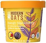 Modern Oats Mango Blackberry Oatmeal, 2.6 Ounce (Pack of 12)