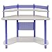 Calico Designs 55121 Study Corner Desk, Purple