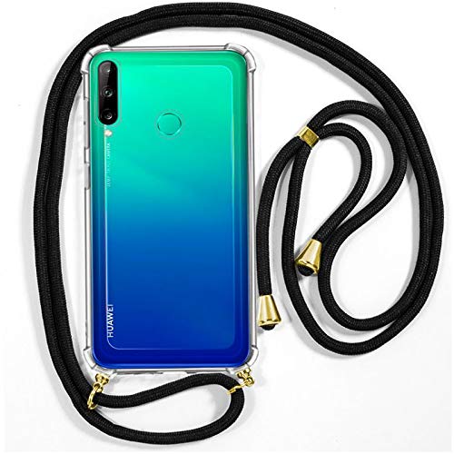 Cool Case for Huawei P40 Lite E Lanyard Black