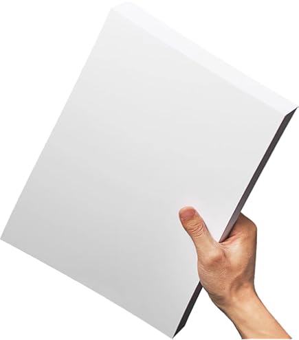 House Of Card & Paper Carton Blanc A2 300 GSM - Lot De 50 Feuilles Pour Création Artistique Et Affichage