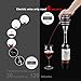 wuudi Electric Wine Aerator, Luxury Wine Decanter Pump and Dispenser for Wine and Spirit Battery Operated