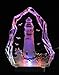 VG Engraved Lead Crystal - Lighthouse (Boat)