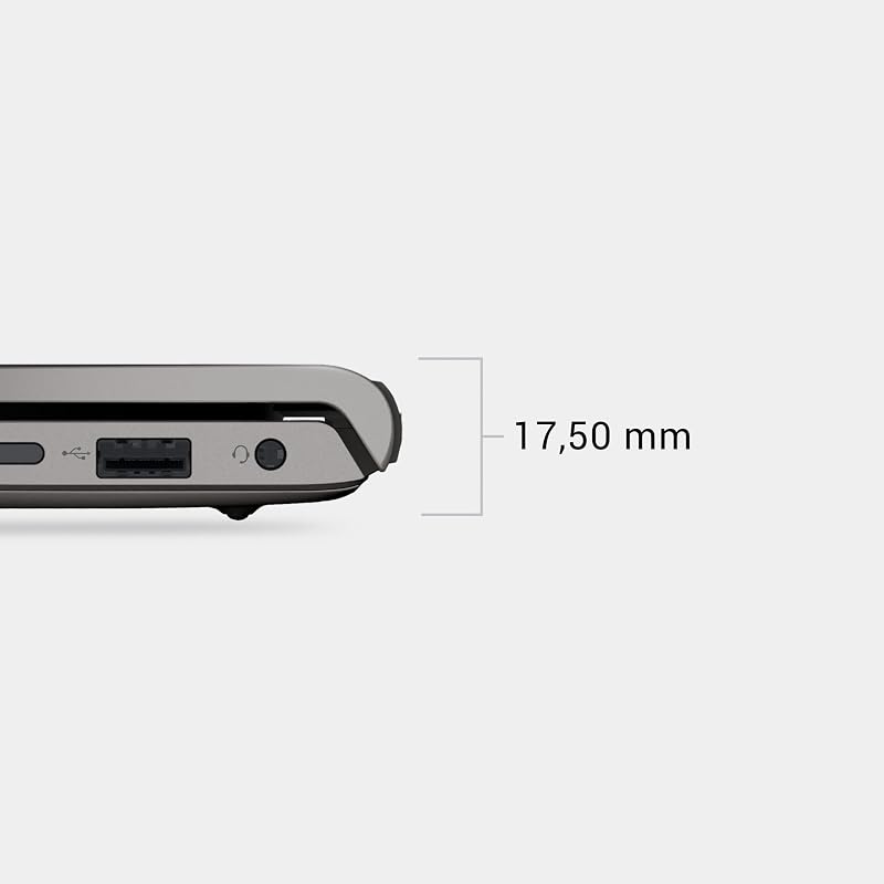 Portátil de 15 DC15250, 15,6" FHD 120Hz Anti-reflexo, Intel Core i5-1334U, 16GB de RAM, 512GB SSD, Intel UHD, Windows 11 Home, teclado QWERTY em espanhol, preto (carregador vendido separadamente)