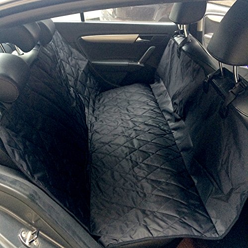 Accmor Dog Seat Covers, Black Waterproof Pet Seat Cover with Seat
Anchors, Nonslip, Extra Side Flaps for Cars, Small Trucks & SUV,
Machine Washable Pet Hammock Car Seat Covers for dogs