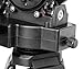 FILMCITY Professional 2-Axis Pan Tilt Gimbal Tripod Geared Head with 100mm Bowl Base Mount for Tripod Slider Dolly | for DSLR Video Cinema Cameras up to 14kg/30lbs (FC-GR-H)