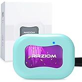 Toothbrush Sanitizer Case, RRZIOM Portable Toothbrush Covers Rechargeable, Rechargeable Toothbrush Cleaner Holder Case for Travel Home, Detachable Toothbrush Cover Cap for All Toothbrushes (Blue)