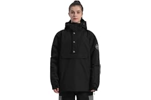 GSOU SNOW Women Ski Jacket Snow Coat Waterproof Windproof Snowboarding Jacket Coat Insulated Warm Winter