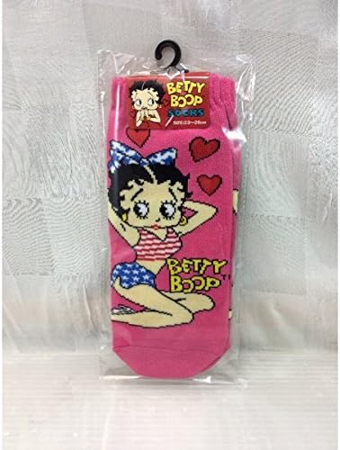 Amazon Co Jp ベティーちゃん Betty Boopベティ アンクルソックス 005 ｕｓａ ベティブープ ベティちゃん アメリカ雑貨 アメ雑 アメリカン雑貨 服 ファッション小物