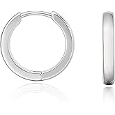 Limerencia G23 Pure Titanium Hypoallergenic Huggie Hoop Earrings for Women Sensitive Ears