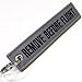 Rotary13B1 - Remove Before Flight Keychain - Gray/Black