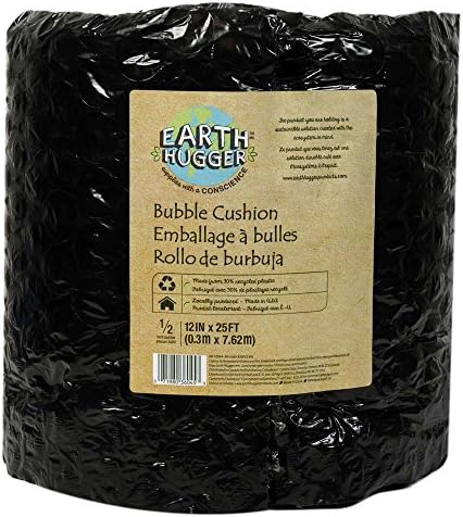 Earth Hugger 12 Inches x 25 Feet Packaging Bubble Cushion Wrap,