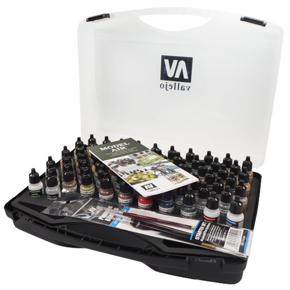 Vallejo Model Air Basic Range Colour Box Set