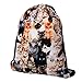 Deanfun Print Drawstring Backpack Rucksack Shoulder Bags Gym Bag (Animals,foods,skd07) 15