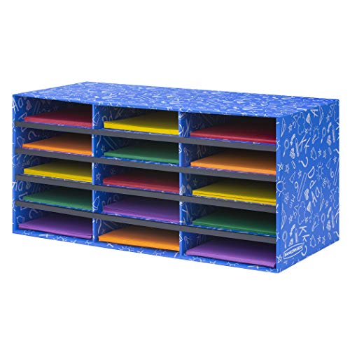 Bankers Box Classroom 15 Compartment Literature Organizer, Single