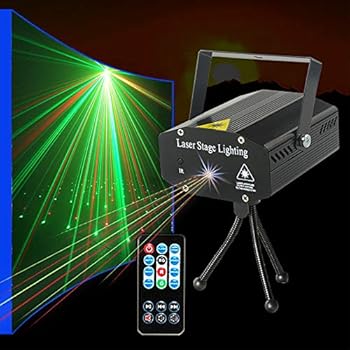 Party lights Strobe Stage Lights Disco DJ Lights Sound Activated with Remote Control great for Karaoke KTV Club Parties Wedding Bar Christmas Festivals
