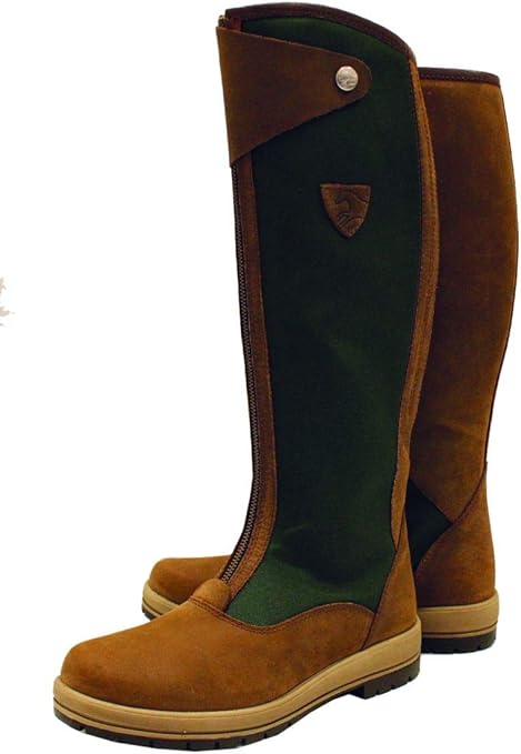 Botas longas Rambo Original Turnout, Brown/Green, EU 36 Wide: Amazon ...