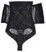 ShaperQueen1010 - Womens Best Waist Cincher Body Shaper Trainer Girdle Faja Tummy Control Underwear Shapewear (S, Black)