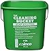 Winco PPL-6G Cleaning Bucket, 6-Quart, Green Soap Solution