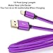 Micro USB Cable 10ft Durable Braided Android Fast Charger Cable for Samsung Galaxy S7 S6 Edge, Tablet, Moto G Plus Charging Cord, By BEST4ONE (2-Pack)