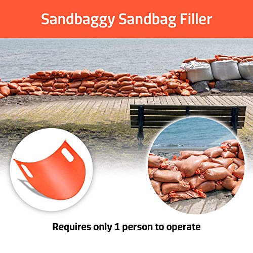 Sandbaggy Sandbag Filler Made in USA One Man Operation Fills
