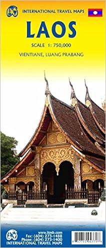 Laos Travel Reference Map 1:750,000 ITM Laos Travel Reference Map 1:750,000 ITM