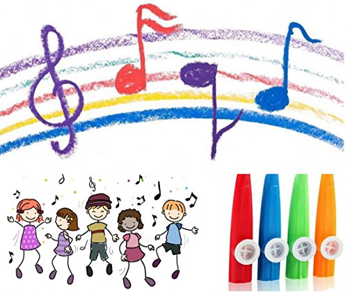 4 Plastic+Musical+Instruments+Diaphragms+Assorted