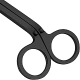 Ninoclar Wick Trimmer Stainless Steel Candle Wick Cutter Black 18 cm view 3
