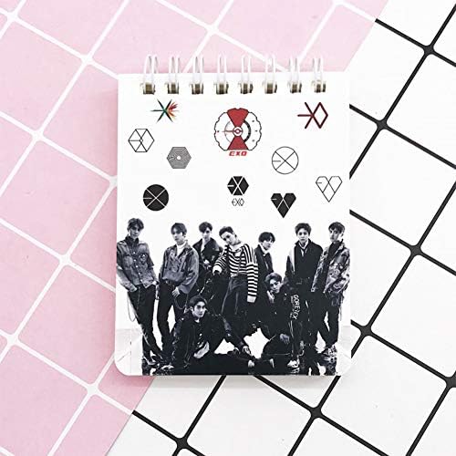 ETbotu Cute Cartoon Notebook Diary Book Exercise Note Notepad School Stationery Office Supplies EXO
