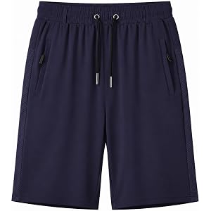 Coolmance Arcticmove - Ultra-Breathable Ice Silk Stretch Shorts for Men | Ice Silk Material, Stretch Fit, Ultra-Breathable, M
