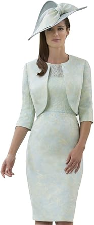 light blue mother of the bride dress