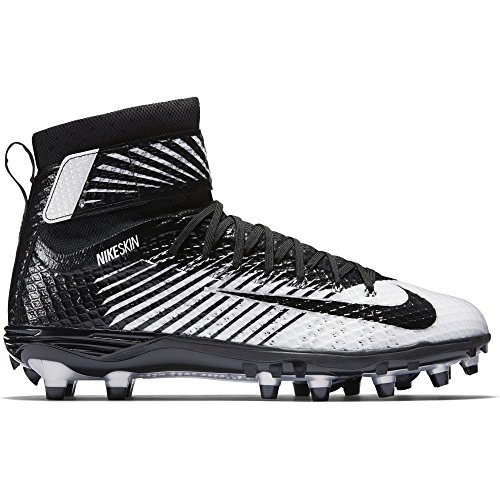 Men s nike lunarbeast elite football cleat black/white/metallic s…
