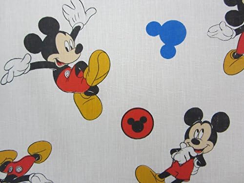 Mickey Mouse and Roadster Racers 60% Cotton (FLAT SHEET ONLY) Size TODDLER Boys Girls Kids Bedding