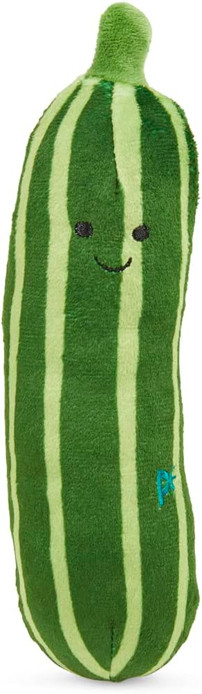 Petface Cory The Courgette Plush Dog Toy Greenfingers Cory Courgette