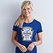Kerusso Adult T-Shirt - Mayo Light Shine LG Christian T-Shirt,Royal Blue,Large