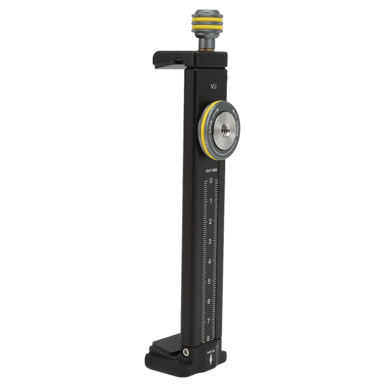 Les-Theresa Tripod Mount Adapter Aluminum Tripod Holder Mount, Tablet Tripod Mount Adapter Tablet Holder Tripod Mount Adapter Universal Tablet Clamp With Cold Shoe Mount And 1/4 Inch Screw For Ios Pad