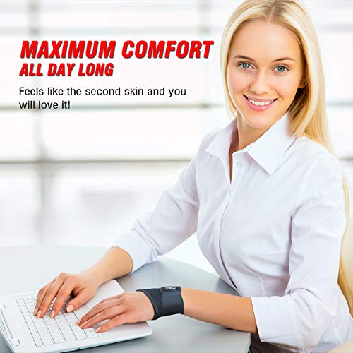 Wrist Brace for Carpal Tunnel, Comfortable and Adjustable Wrist Support